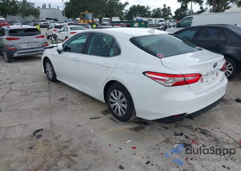 2019 Toyota Camry Hybrid Le из США, поврежденный, VIN 4T1B31HK7KU511496